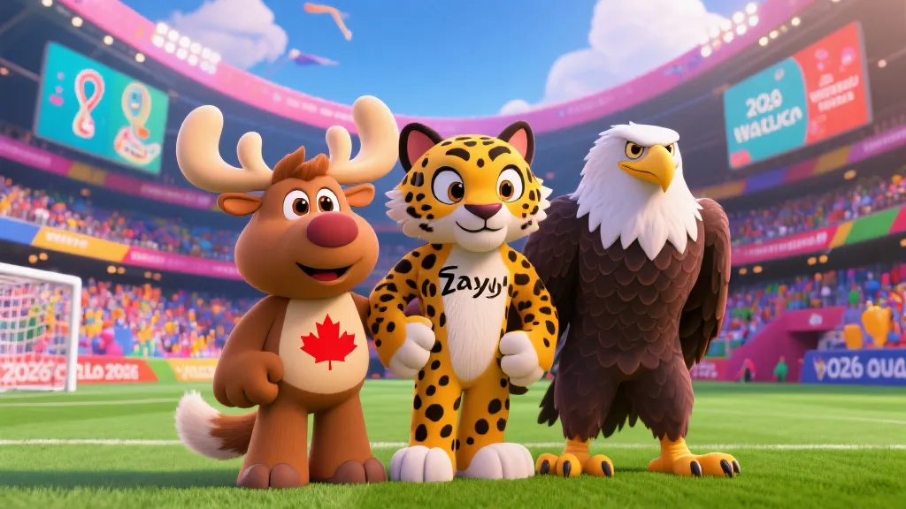 揭秘2026世界杯吉祥物：Maple、Zayu与Clutch背后的文化密码与狂欢寓意